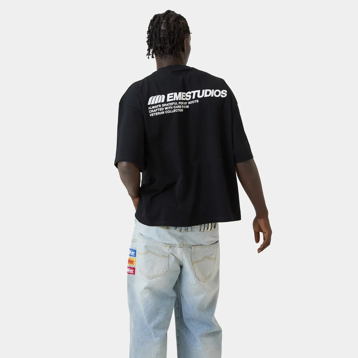 Roots Black T-Shirt