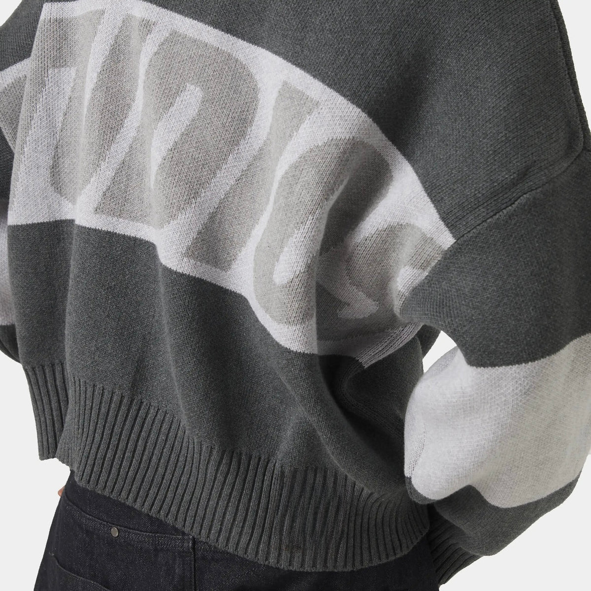 Zipper Grey Knit - Emestudios