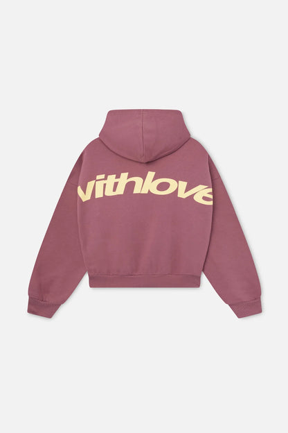Sign Burgundy Hoodie