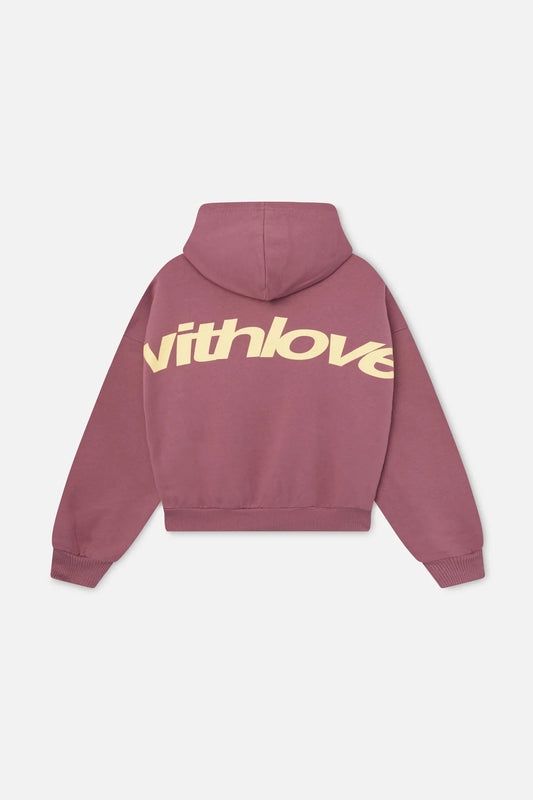 Sign Burgundy Hoodie
