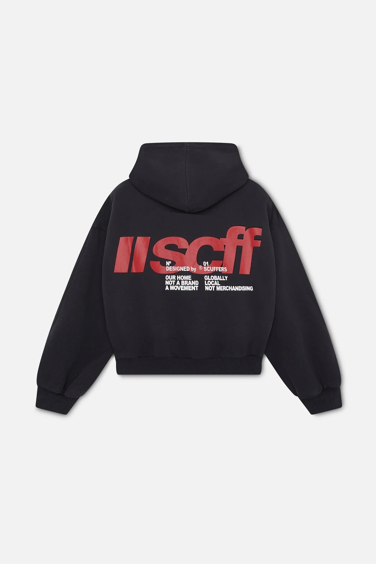 Globally Black Hoodie