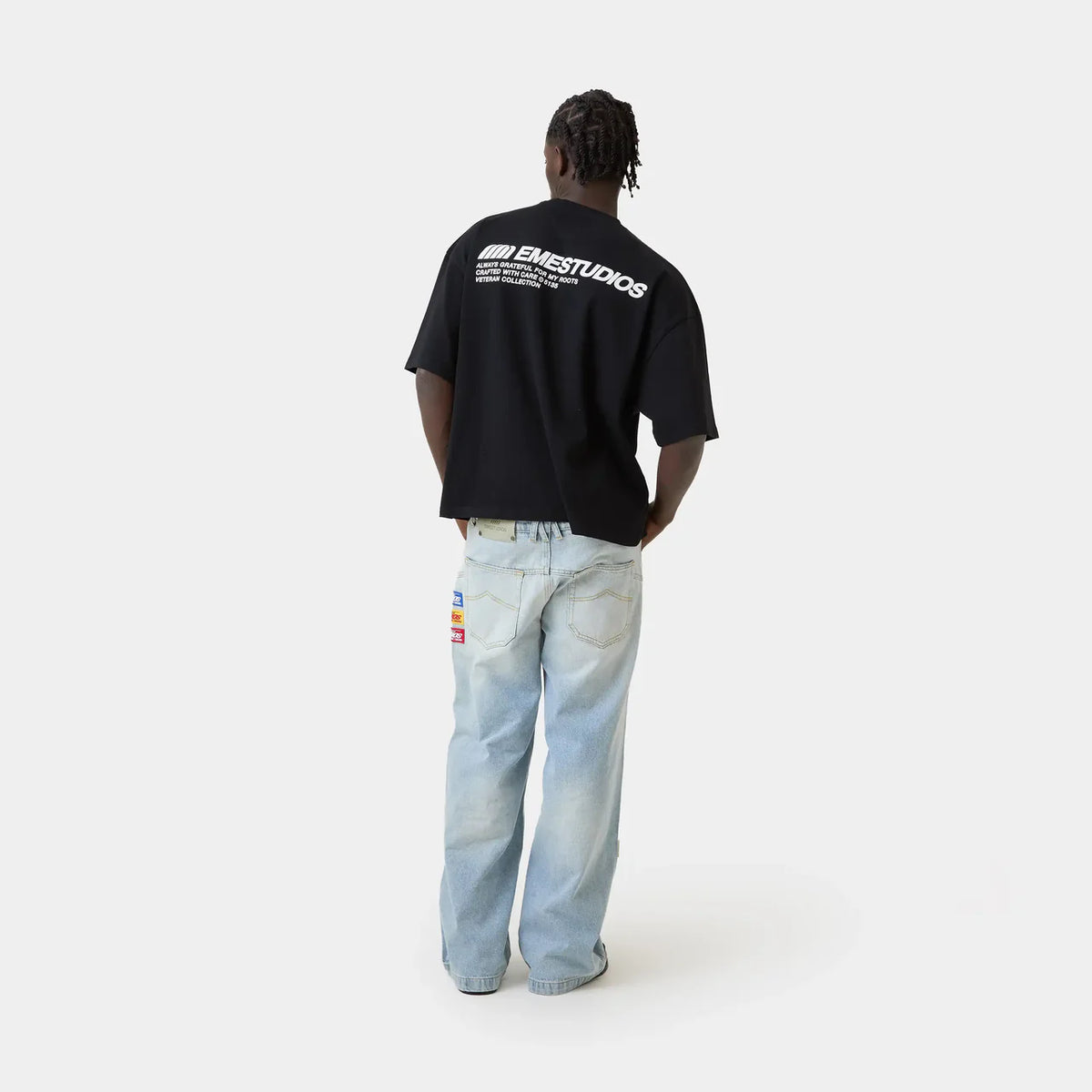 Roots Black T-Shirt