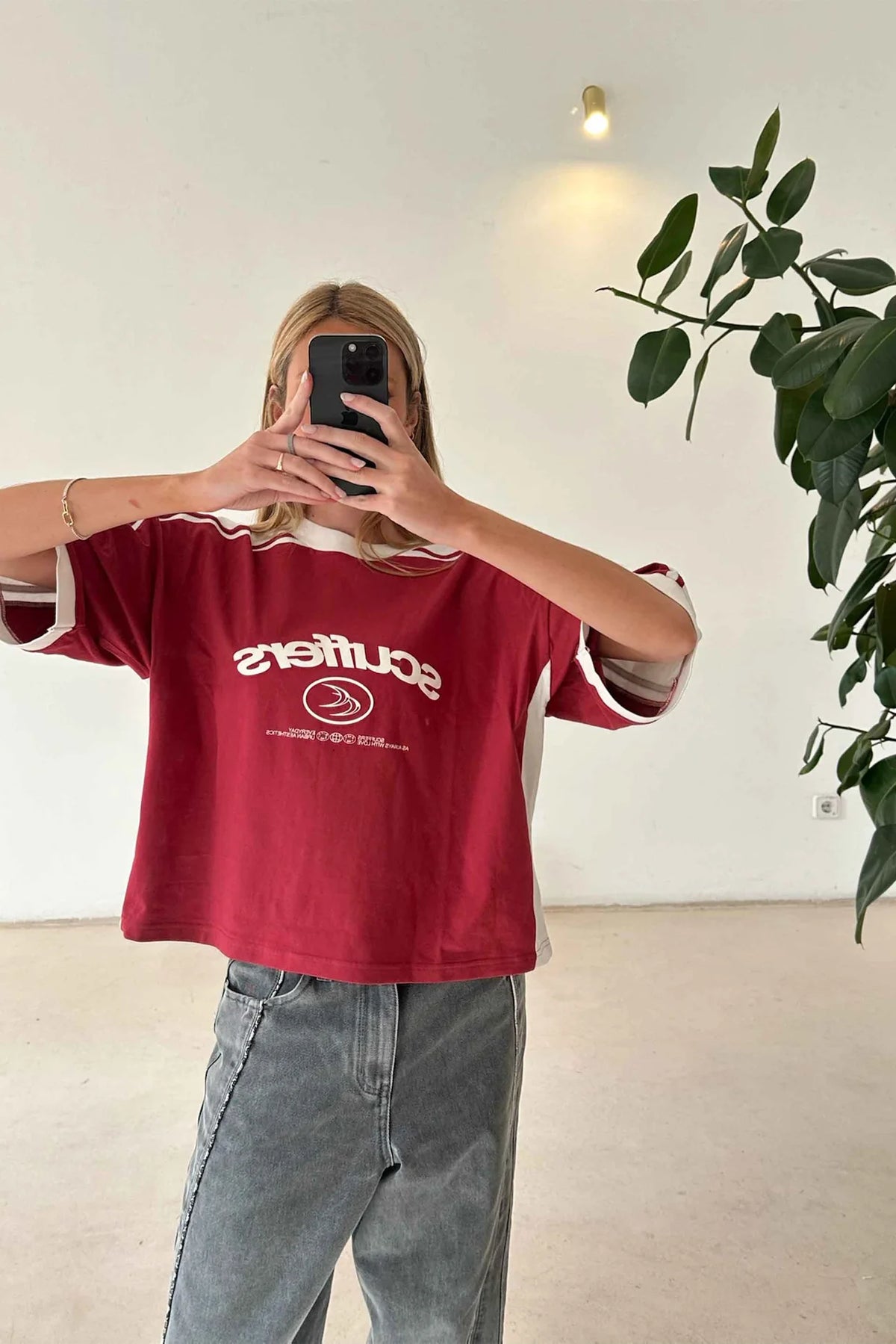 Effortless Red T-Shirt