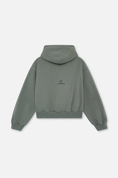 Raw Green Hoodie