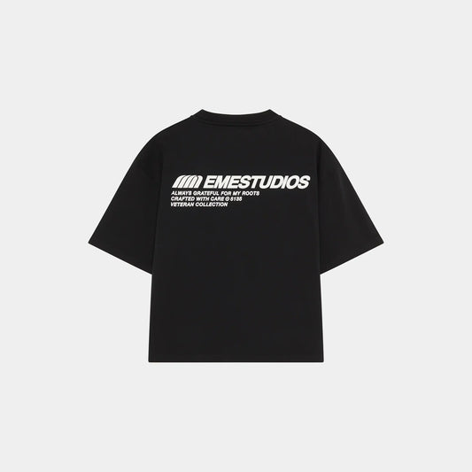 Roots Black T-Shirt