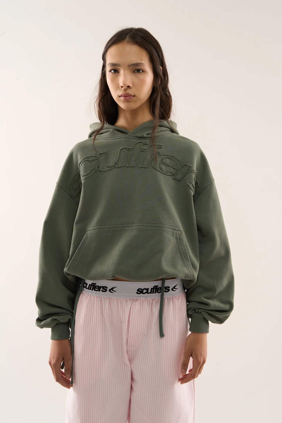 Raw Green Hoodie