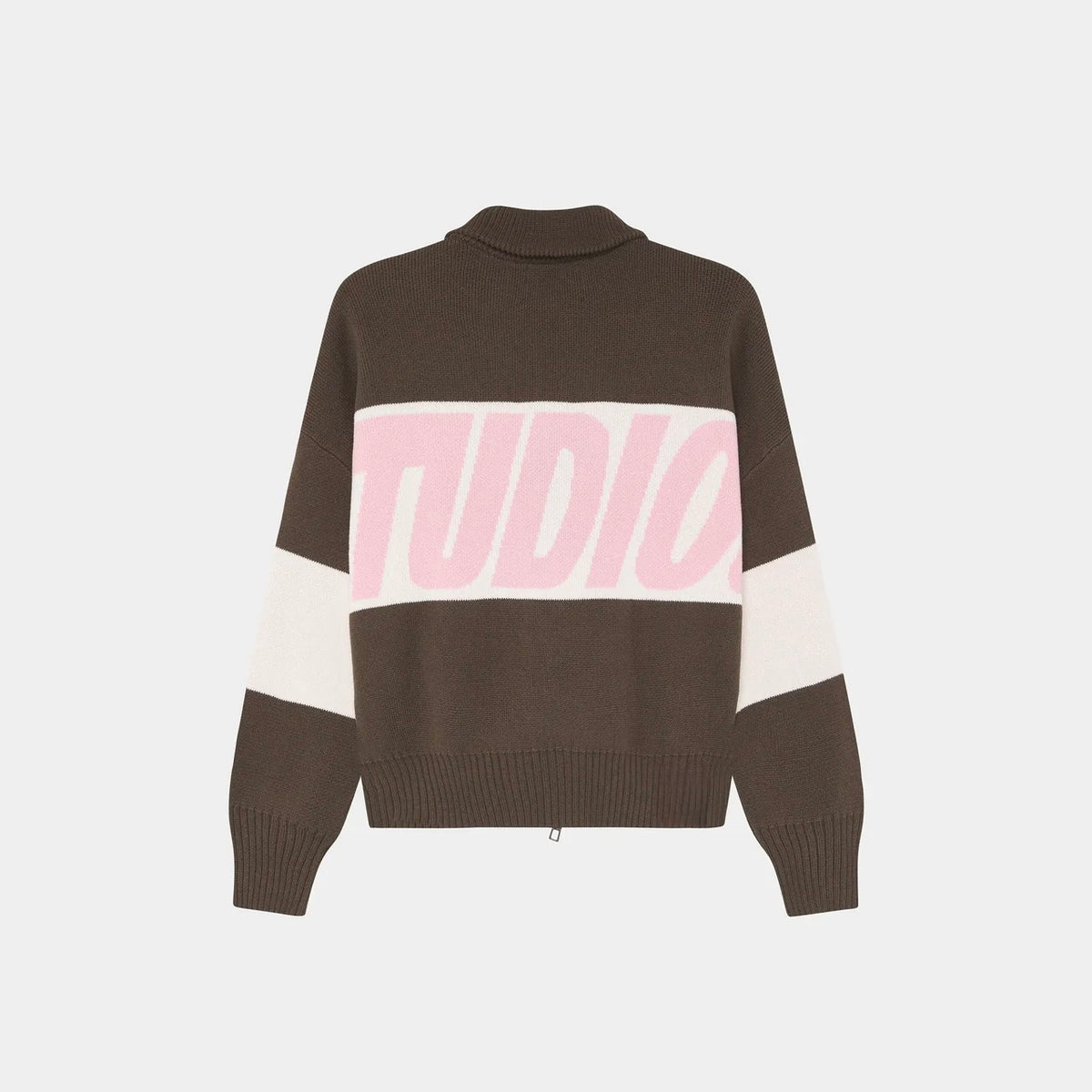 Zipper Pink Knit - Emestudios